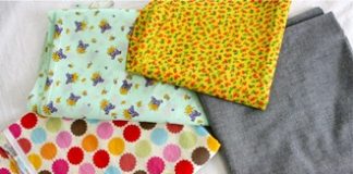 Cách may chân váy hai tầng cạp chun dễ thương cho bé - 1