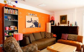 Thiết kế phòng khách cho mùa đông ấm áp - 1