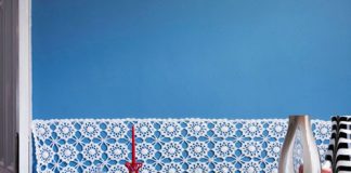 Hướng dẫn trang trí nhà cực 'độc' với vải ren - 1