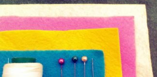 Tự chế túi đựng khăn giấy rực rỡ như nắng mai