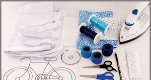 Cách trang trí túi xách lạ mắt với hình chiếc xe đạp - 1