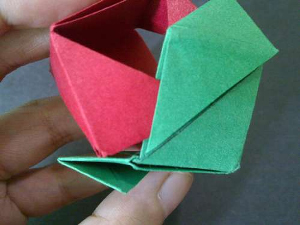 Cách gấp hoa hồng bằng giấy origami đầy ma thuật - 17