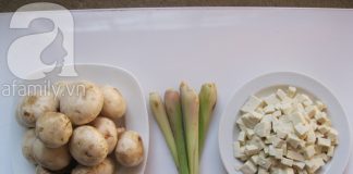 Cách làm món bánh đa xúc nấm đậu chống ngán - 1