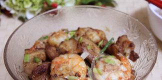 Bữa tối giản dị với 2 món tôm, tép - 1