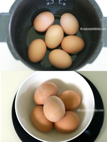 Hướng dẫn luộc trứng xông hơi kiểu Hàn Quốc cực ngon - 3