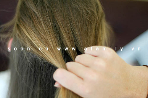 Cách tự tết tóc đuôi sam kiểu Hà Lan - 2