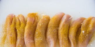 thịt gà chiên, món ngon từ thịt gà, thịt gà cà ri