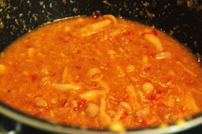 Cách làm đậu phụ non hấp tôm thịt sốt chua ngọt - 9