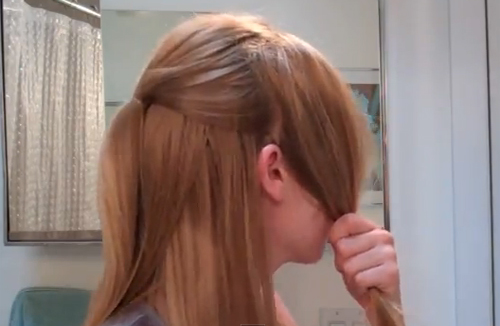 Cách biến tấu điệu đà cho tóc dài công sở - 7