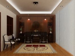 Giường ngủ sau bàn thờ cực xấu cho nhân duyên - 1