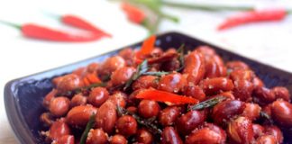 cách làm lạc rang bơ giòn tan