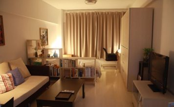 trang trí nhà, căn hộ nhỏ, không gian sống, nội thất, phòng ngủ