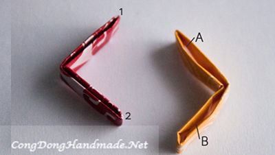 Cách làm vòng tay bằng giấy rực rỡ diện Tết Nguyên Đán - 9