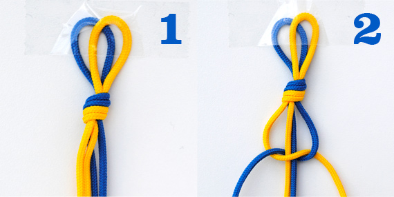 Cách làm vòng tay từ dây len và ốc vít cực cá tính