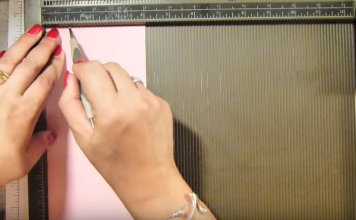 Cách làm hộp quà hình chữ nhật đựng bánh trung thu