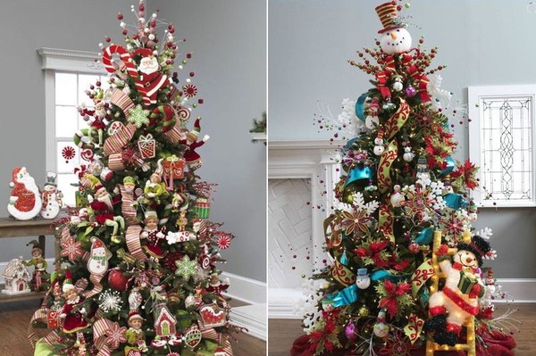 14 phong cách trang trí cây thông Noel cho Giáng sinh 2015 6