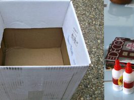 Tái chế giấy báo làm hộp đựng đồ tiện dụng