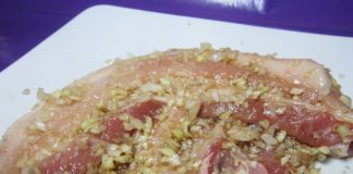 Thịt ba chỉ áp chảo trộn vừng - 3