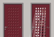 Cửa phòng và bảng hiệu