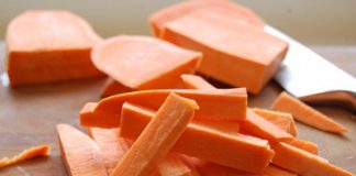 Cách làm khoai sấy ăn vặt cực ngon  - 1