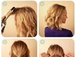 Hướng dẫn kiểu vấn tuyệt xinh cho tóc ngắn - 1