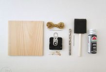 Chế đồng hồ lạ mắt bằng gỗ - 1