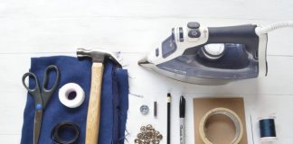 Cách may chân váy bút chì bấm nút cực đẹp 'không cần máy' 0