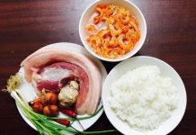 cách làm cơm cháy kho quẹt 0