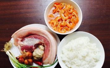 cách làm cơm cháy kho quẹt 0