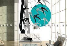 Cách làm điệu bức tường phòng khách cực hay - 10