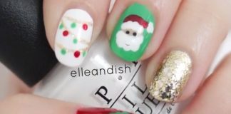 Nail rực rỡ đón Giáng sinh - 1