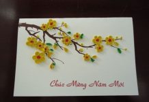 Hướng dẫn cách làm thiệp Tết handmade đơn giản mà đẹp1
