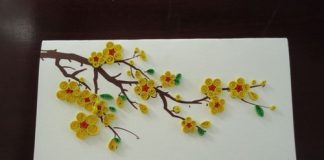 Hướng dẫn cách làm thiệp Tết handmade đơn giản mà đẹp1