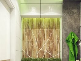 Phòng tắm nhỏ mà vẫn sang