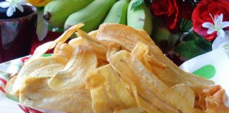 cách làm bim bim chuối