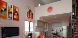 Trang trí phòng khách đón Tết 