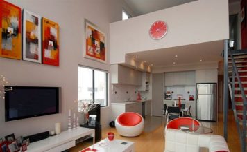 Trang trí phòng khách đón Tết 