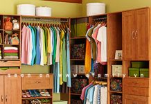 Cách sắp xếp tủ quần áo khoa học và thông minh - 1