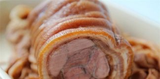 cách làm chân giò nhồi thịt