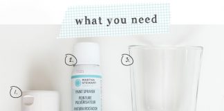 Tự làm cốc cắm hoa cực dễ thương trang trí nhà - 1