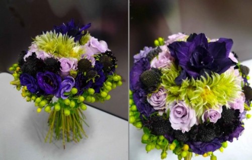 Các cách bó hoa cưới đẹp mang nhiều màu sắc khác nhau 7