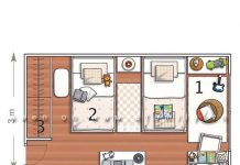 Trang trí phòng bé trai năng động 14m2