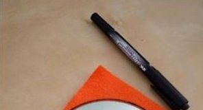 Làm chậu hoa bằng vải nỉ trang trí phòng đón Tết về - 1