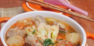 Nấu canh kim chi củ cải với sườn ngon ơi là ngon - 7