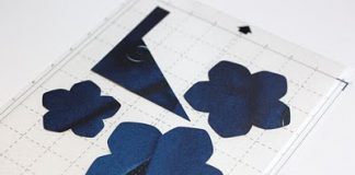 3 bước làm bông hoa bằng giấy trang trí hộp quà tặng thầy cô1