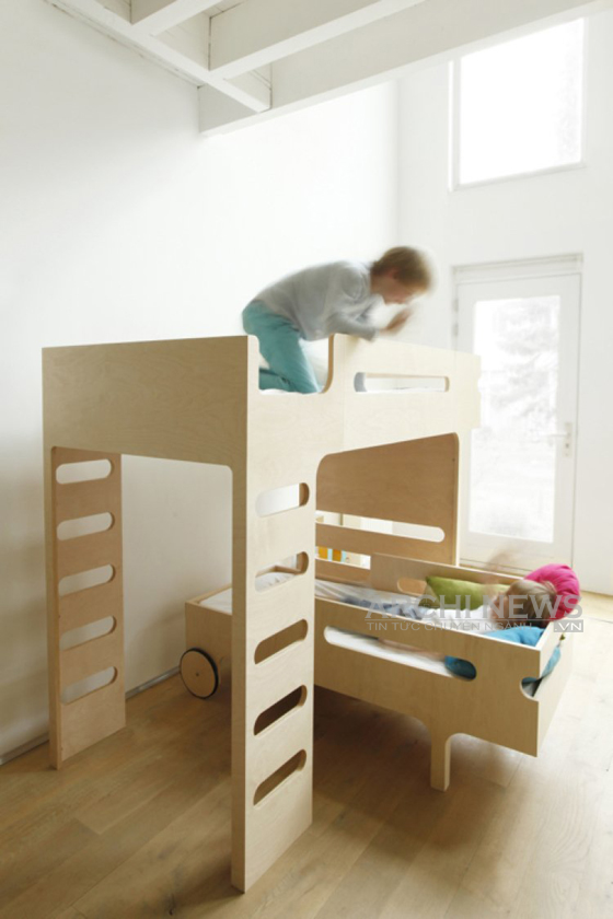 Mẫu giường tầng cho trẻ từ 3 đến 6 tuổi - 3