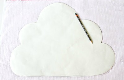 cách may gối hình đám mây siêu dễ thương cho bé1