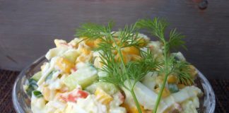 Salad giả cua thanh mát - 4