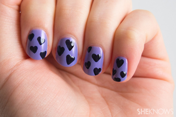 Nail art tip: How to create the perfect heart