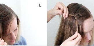 Cách tết tóc đơn giản kiểu dây chuyền xinh như tiểu thư